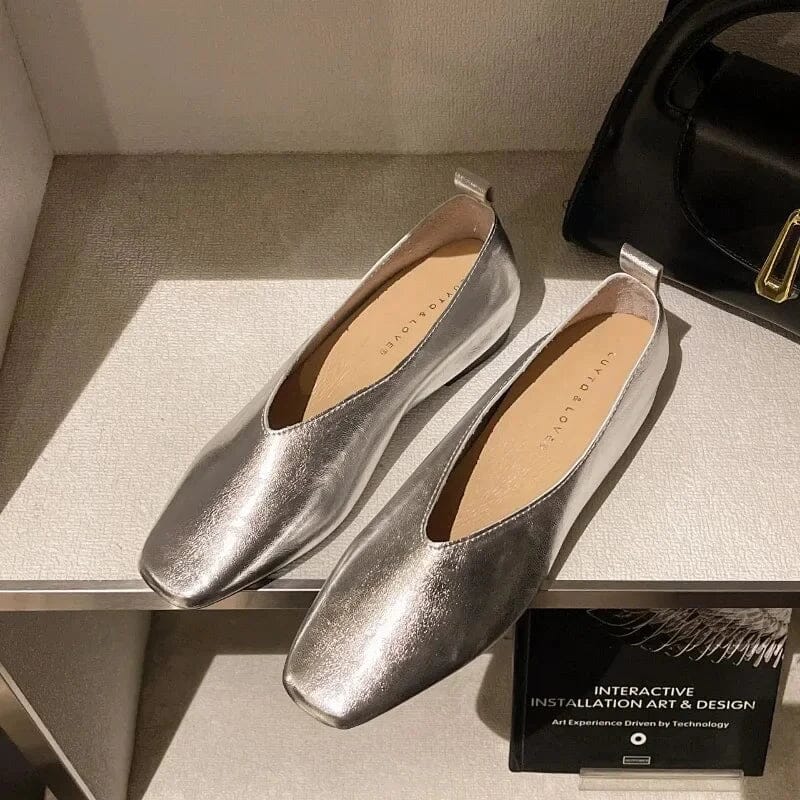 Sole Chérie – Elegant Women's Leather Flat Sole Chérie – Elegant Women's Leather Flat Shoes Field