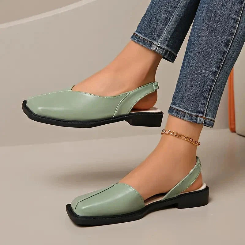 Sophia Leather Slip-On Mary Janes Sophia Leather Slip-On Mary Janes Shoes Field