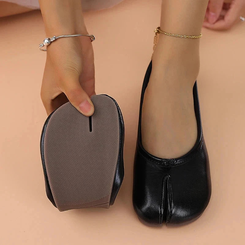 TabiCharm – Women's Split-Toe Flats TabiCharm – Women's Split-Toe Flats Shoes Field