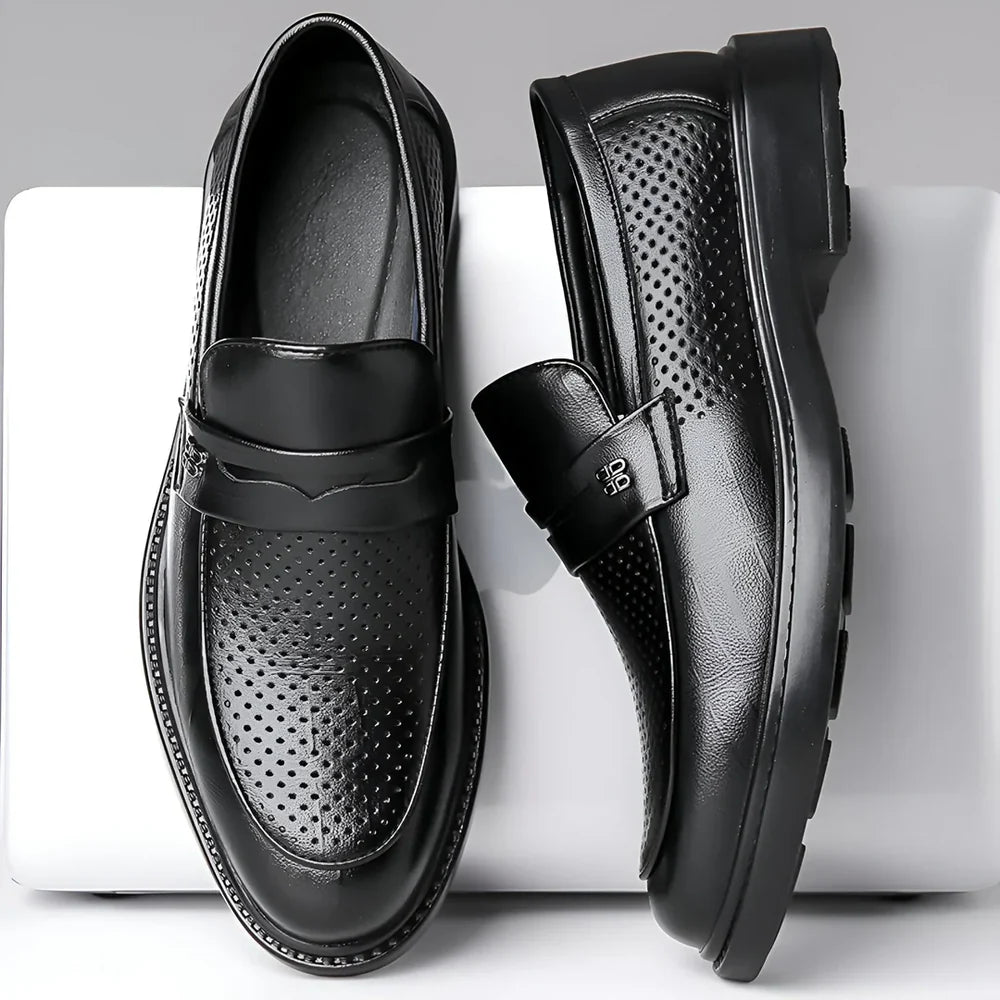 Alden Belmont Loafers in Leather