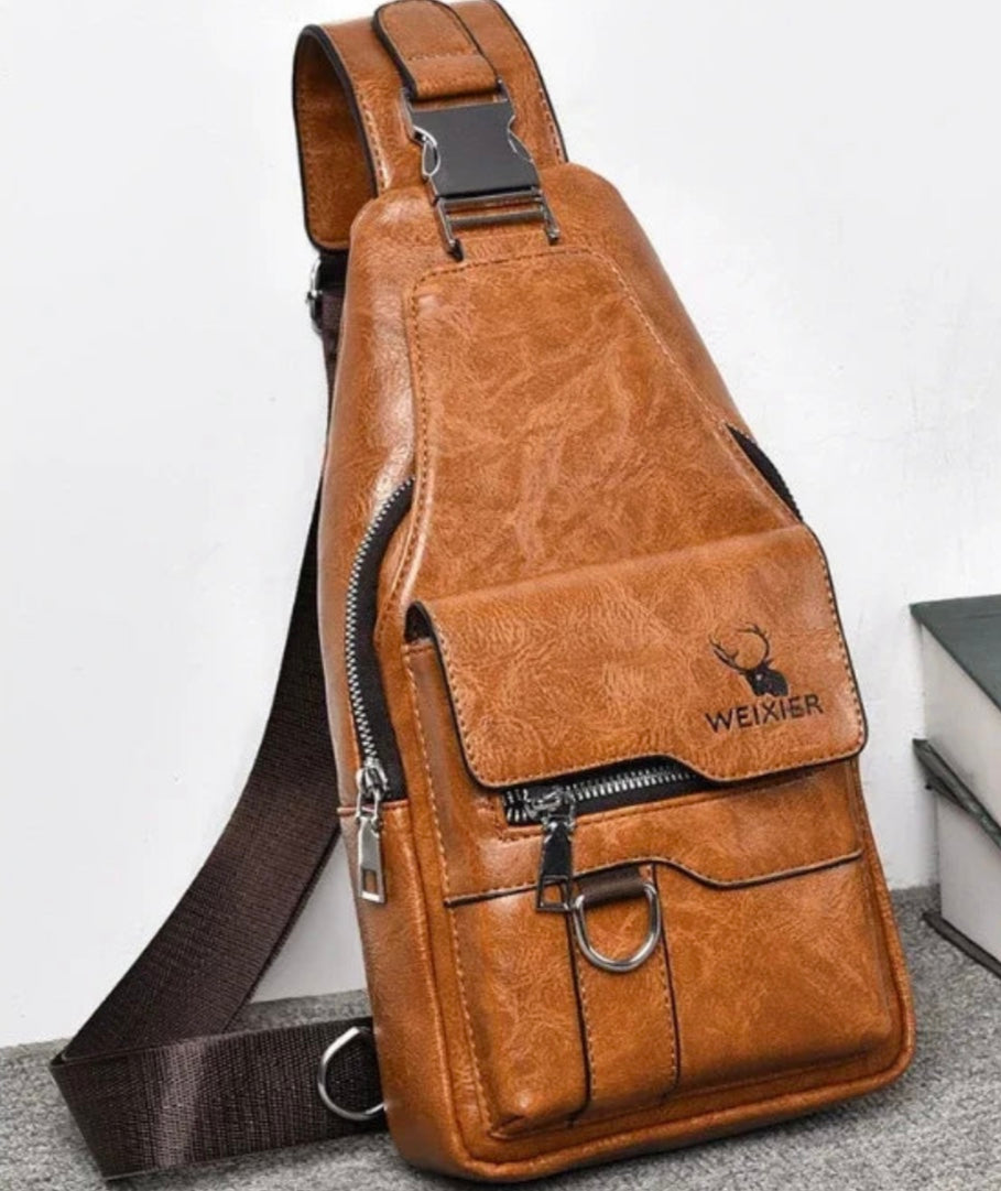 Halstead – Vintage Leather Crossbody Bag