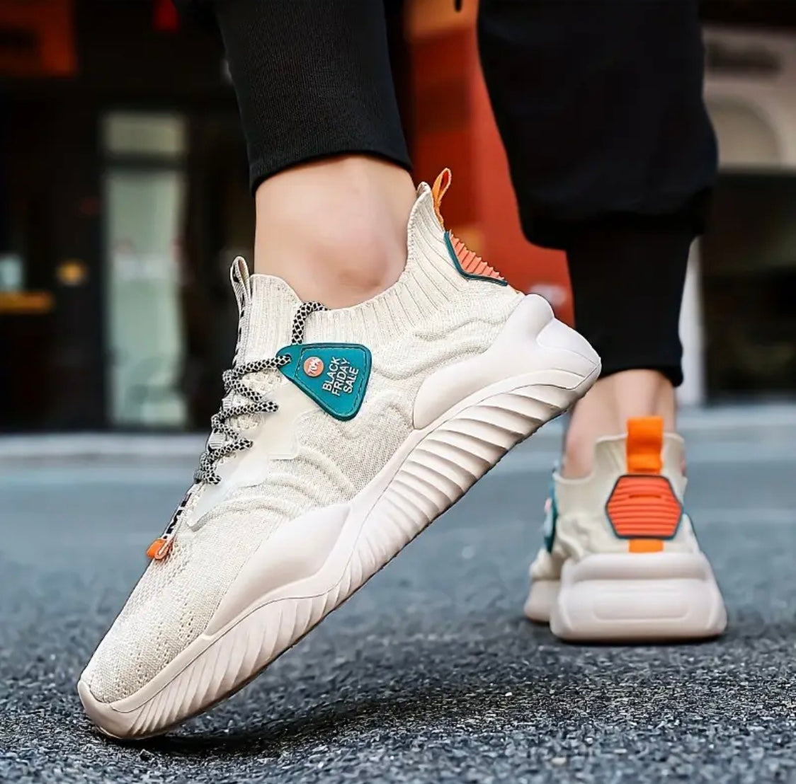 HyperFlow – Men’s Sporty & Versatile Sneakers