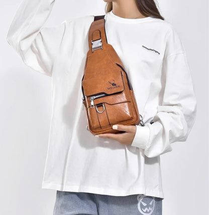 Halstead – Vintage Leather Crossbody Bag