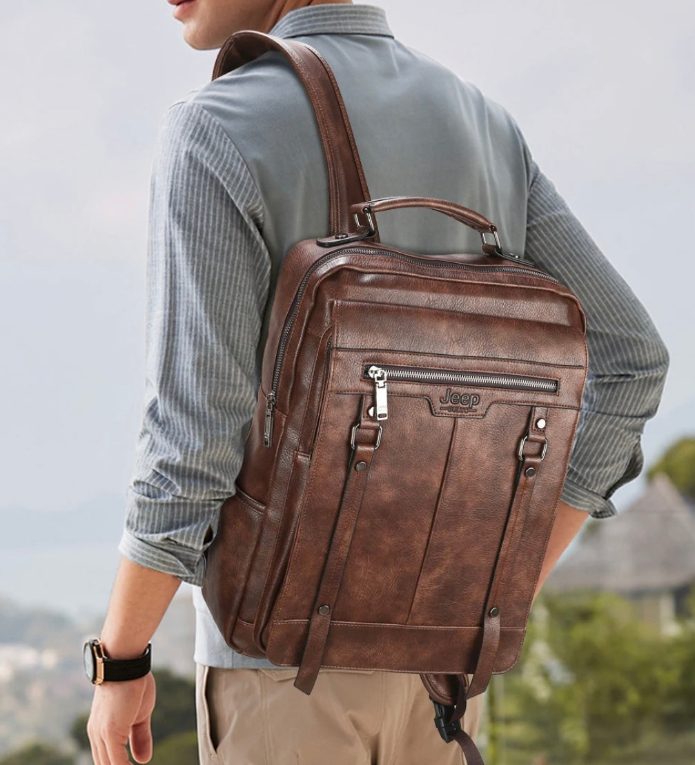 Commander – Executive Leather Backpack