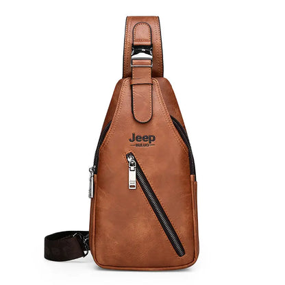 Axton Men’s Leather Crossbody Bag