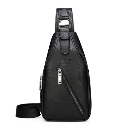 Axton Men’s Leather Crossbody Bag