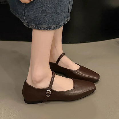 Éclat Charlotte – Elegant Square-Toe Mary Janes