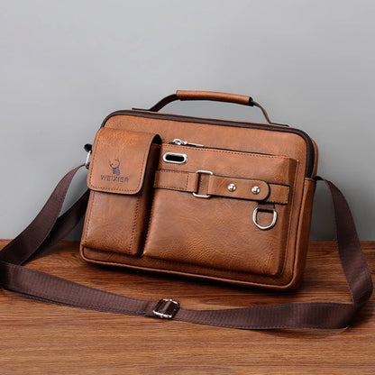 Montclair – Men’s Vintage Leather Bag
