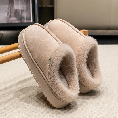 SnugHaven – Plush Comfort Winter Slippers