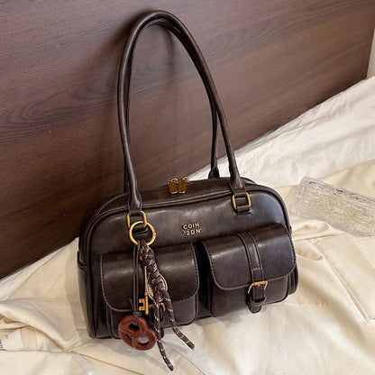 Loryane – Retro Leather Bag