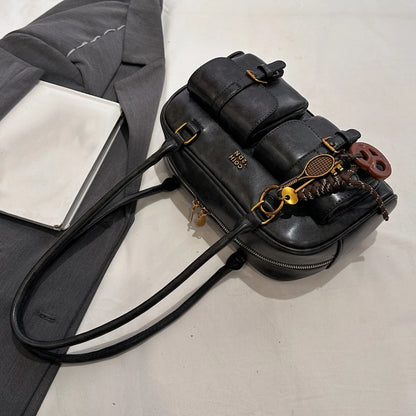 Loryane – Retro Leather Bag