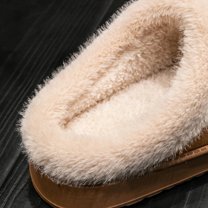 SnugHaven – Plush Comfort Winter Slippers