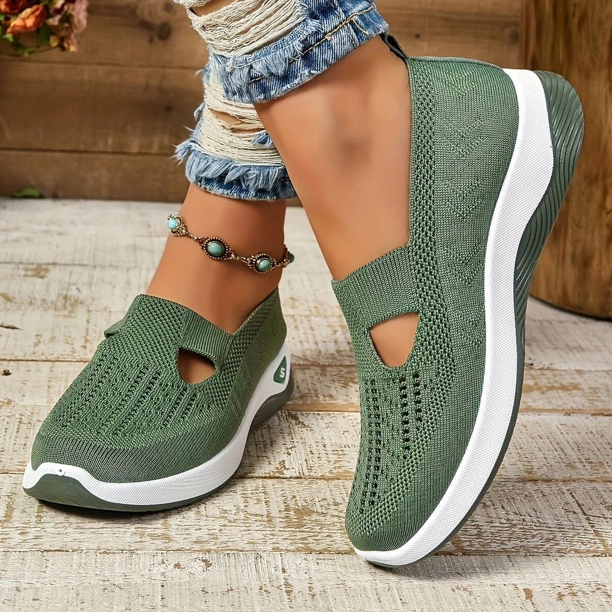 AirStride – Women's Knit Walking Shoes AirStride – Women's Knit Walking Shoes Shoes Field 