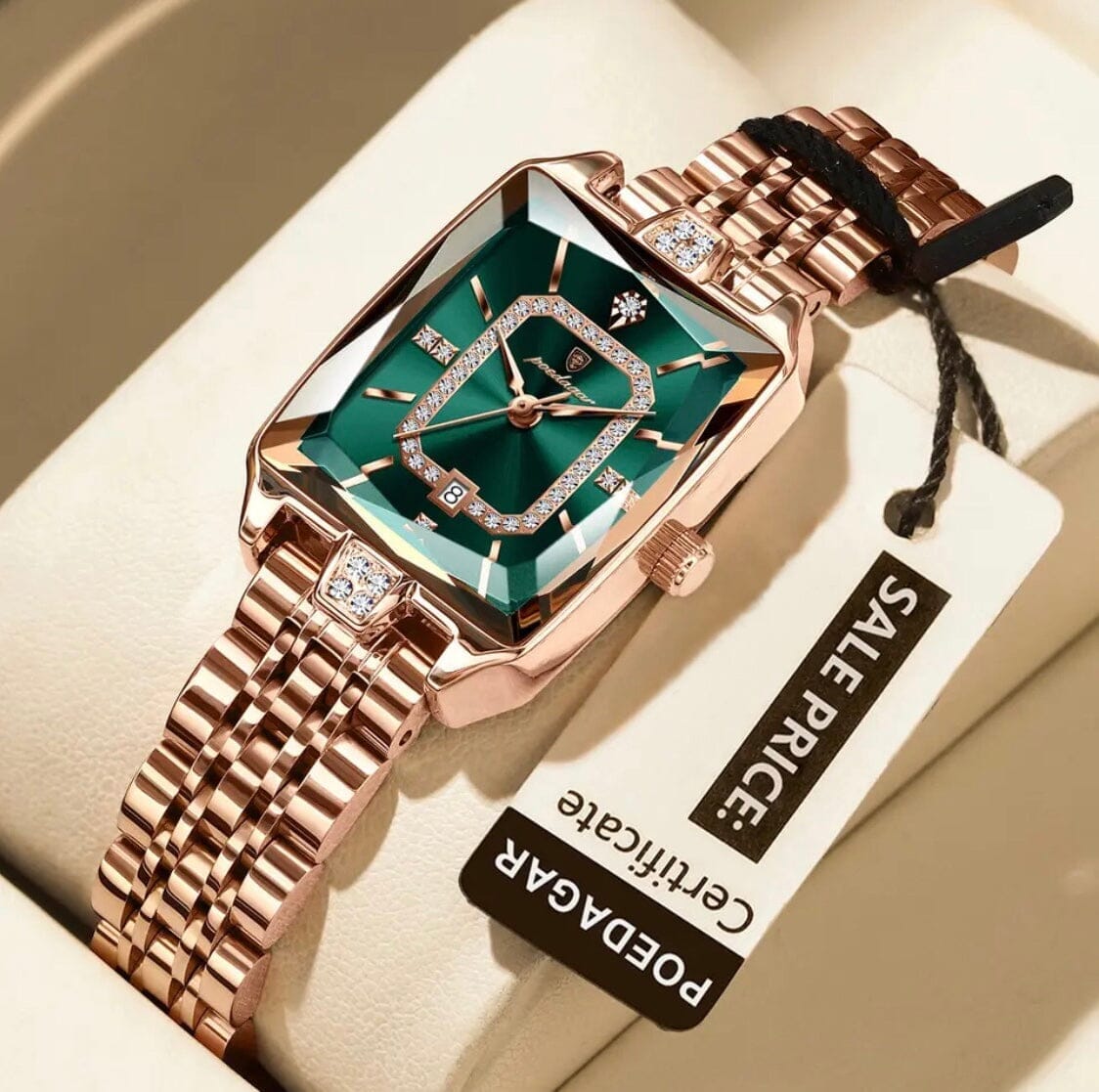 Althea Elegance - Women's Luxury Watch Althea Elegance - Women's Luxury Watch Shoes Field Gold Green 