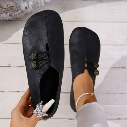 Aubrelle Maelis – Vintage-Style Casual Flat Aubrelle Maelis – Vintage-Style Casual Flat Shoes Field 