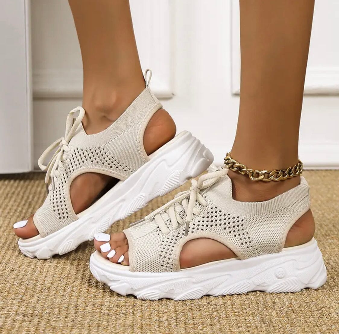 Breezely – Knit Summer Sandals Breezely – Knit Summer Sandals Shoes Field 