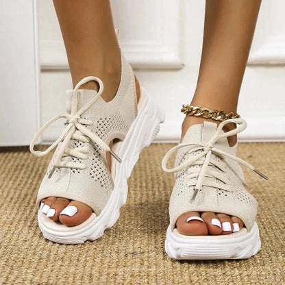 Breezely – Knit Summer Sandals Breezely – Knit Summer Sandals Shoes Field 