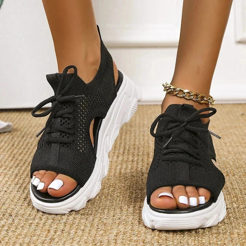 Breezely – Knit Summer Sandals Breezely – Knit Summer Sandals Shoes Field 
