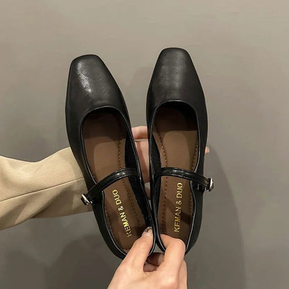 Éclat Charlotte – Elegant Square-Toe Mary Janes Éclat Charlotte – Elegant Square-Toe Mary Janes Shoes Field 