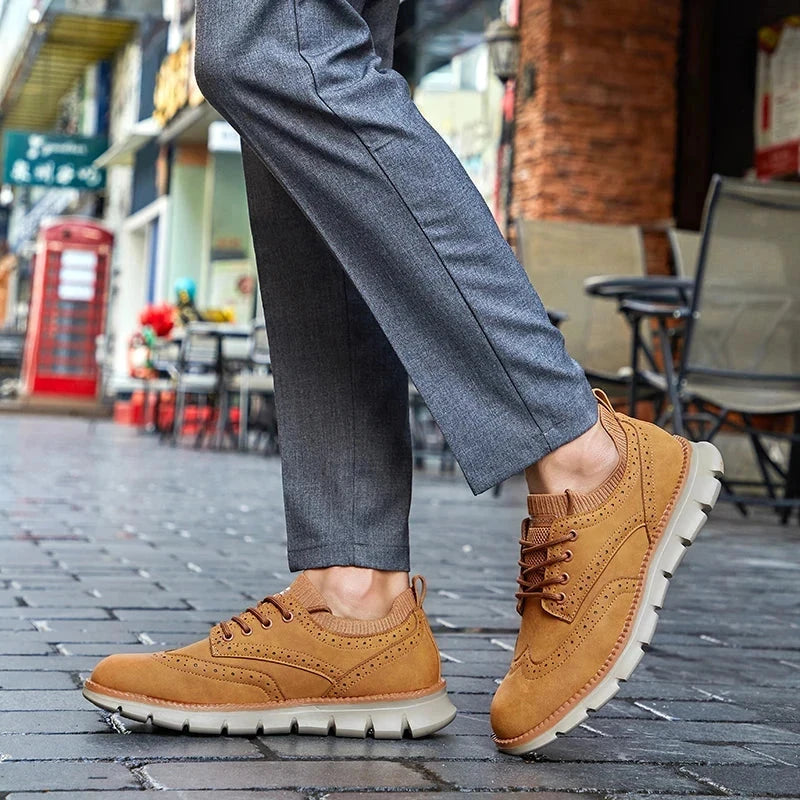 Empire Ultra Comfortable Leather Men's Sneakers Empire Ultra Comfortable Leather Men's Sneakers Shoes Field 