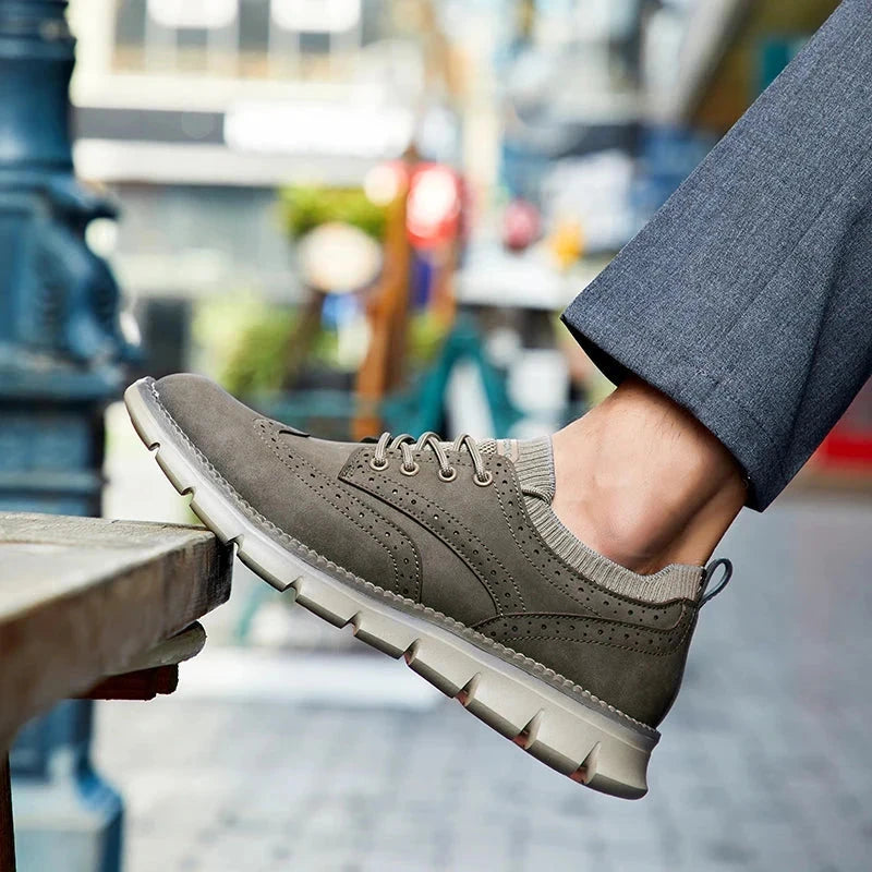 Empire Ultra Comfortable Leather Men's Sneakers Empire Ultra Comfortable Leather Men's Sneakers Shoes Field 