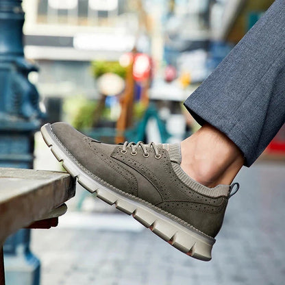 Empire Ultra Comfortable Leather Men's Sneakers Empire Ultra Comfortable Leather Men's Sneakers Shoes Field 