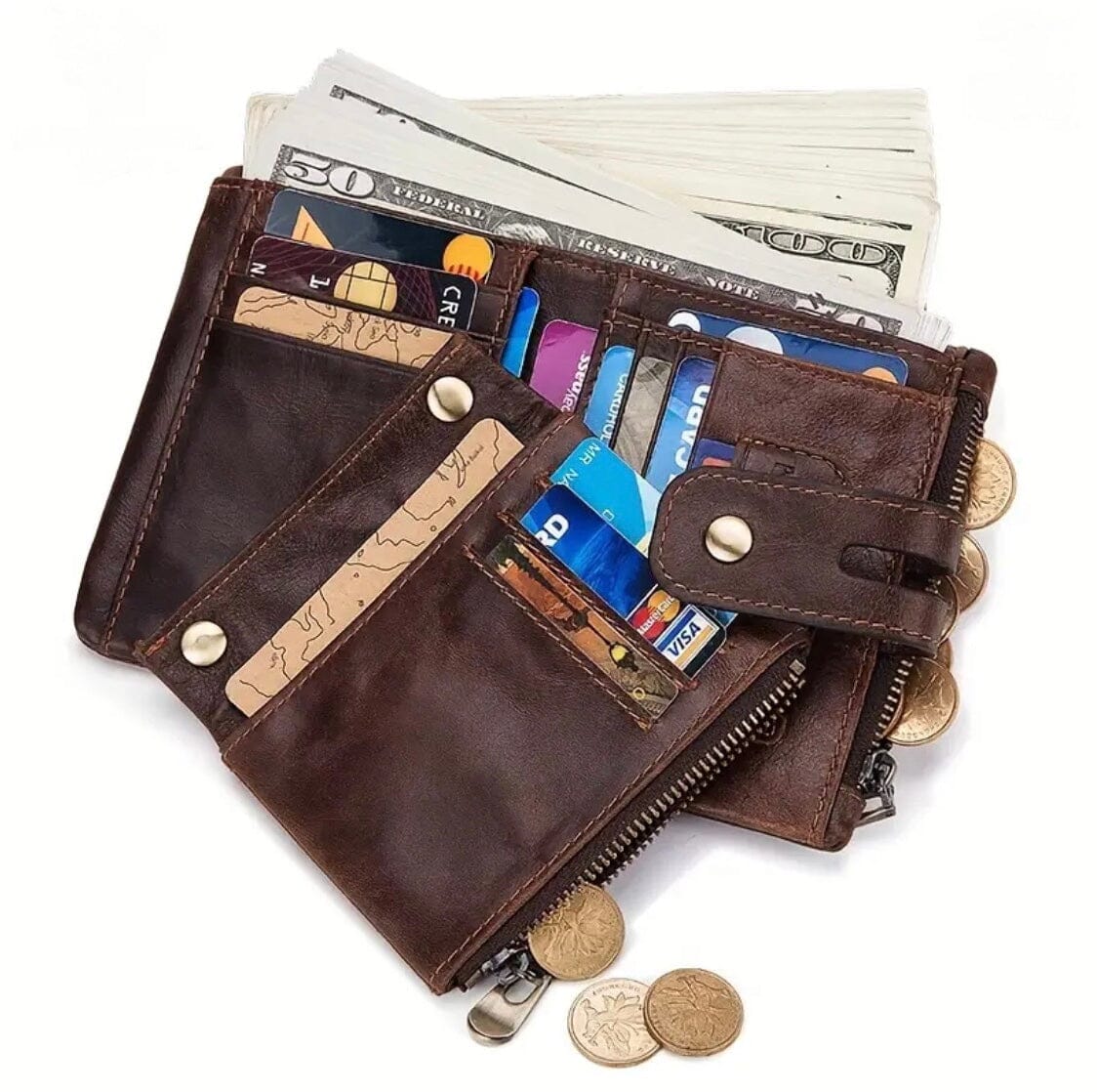 Fortress – Men’s Fashion Leather Wallet Fortress – Men’s Fashion Leather Wallet Shoes Field 