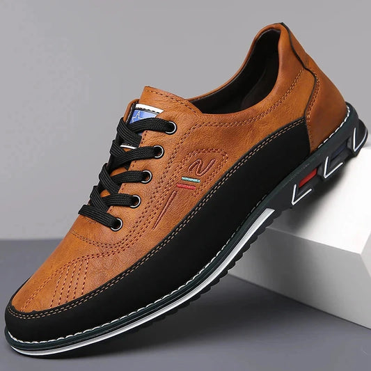 FoxConfort Men's Leather Shoes FoxConfort Men's Leather Shoes Shoes Field Orange EU 38 / US 6.5 / UK/AU 5.5 