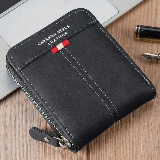(Free Gift) Luxury Leather Wallet Monarch Luxury Leather Wallet Monarch Shoes Field Black 