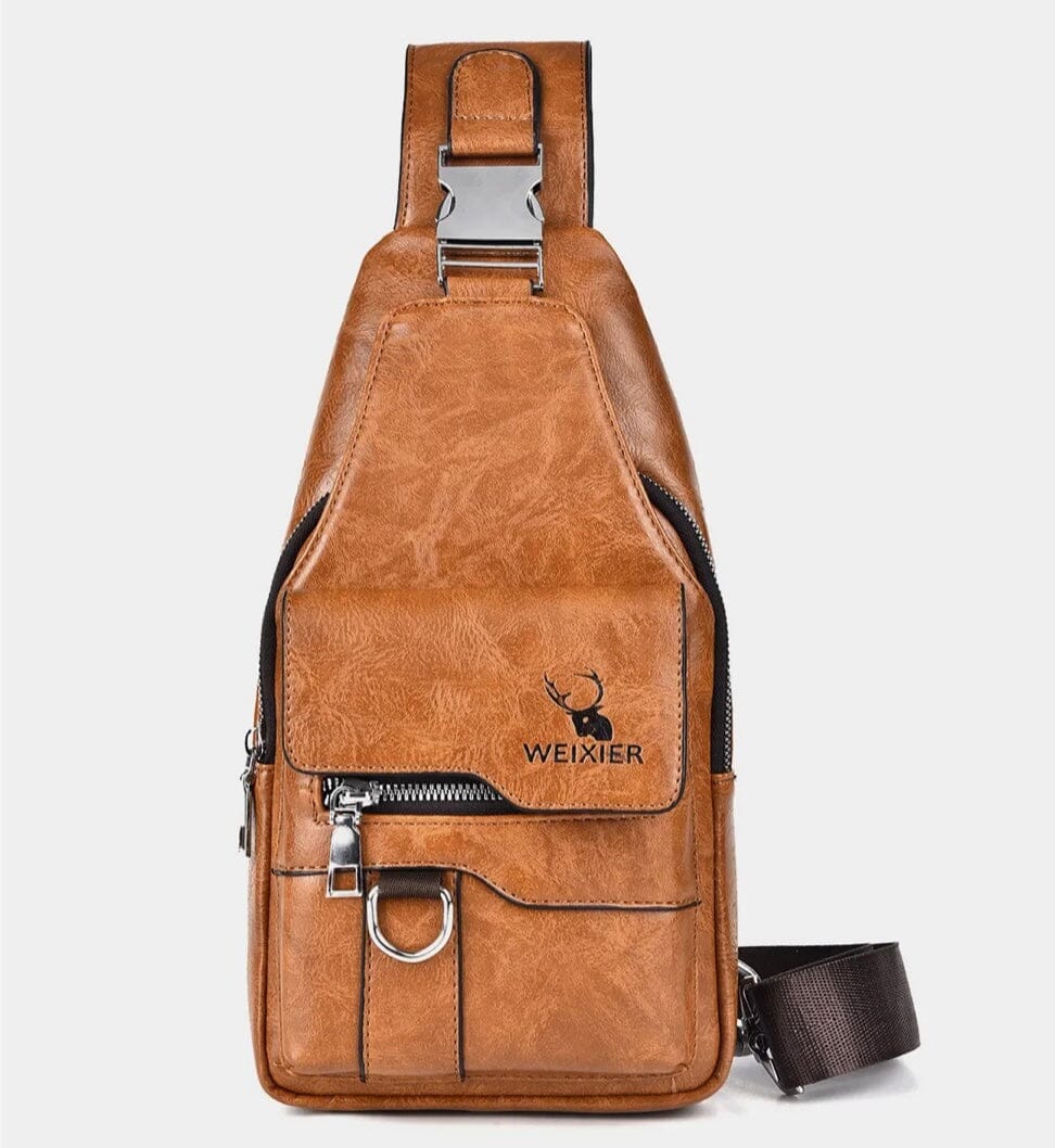 Halstead – Vintage Leather Crossbody Bag Halstead – Vintage Leather Crossbody Bag Shoes Field Light Brown 