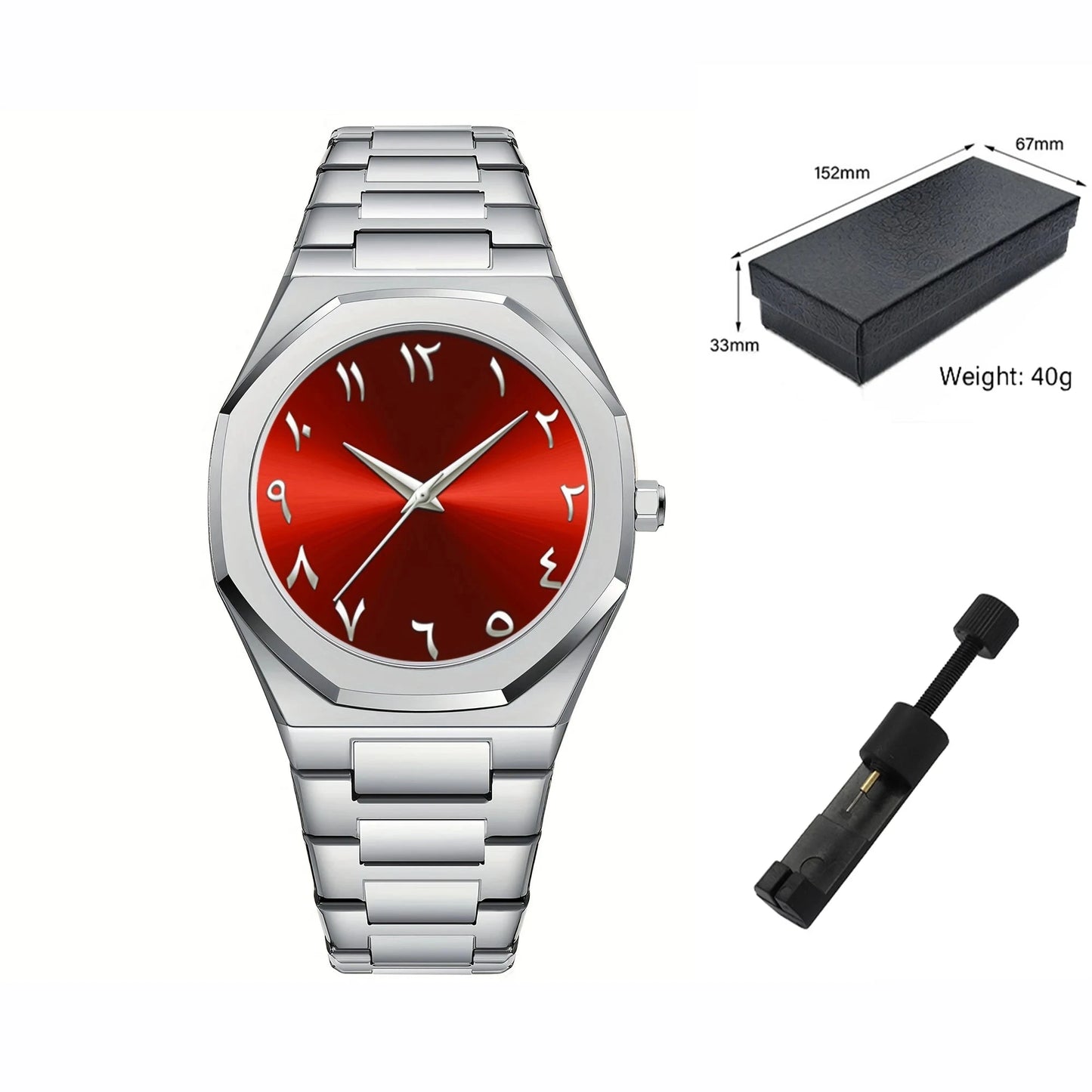 Kaelis – Classic Men’s Elegant Watch Kaelis – Classic Men’s Elegant Watch Shoes Field Red 