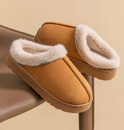 SnugHaven – Plush Comfort Winter Slippers