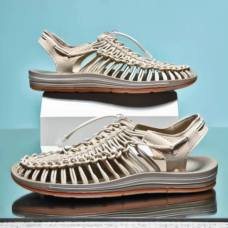 KnotFlow — Woven Comfort Sandals KnotFlow — Woven Comfort Sandals Shoes Field 