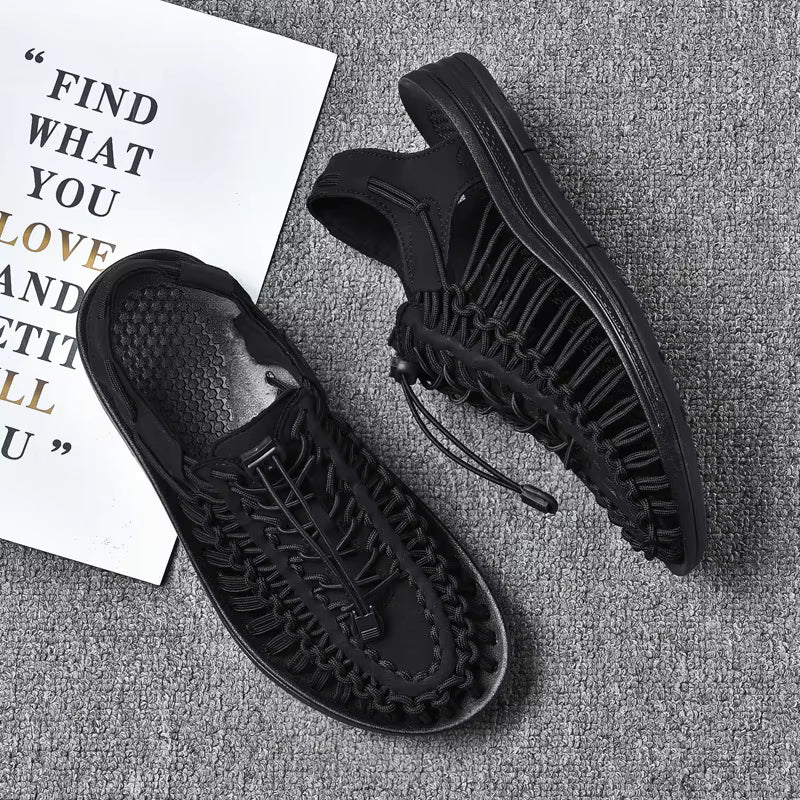 KnotFlow — Woven Comfort Sandals KnotFlow — Woven Comfort Sandals Shoes Field 