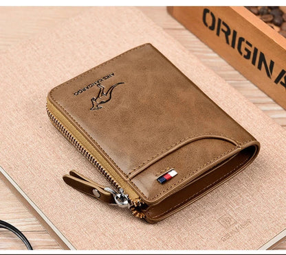 Leather Zipper Wallet (RFID Protection) Leather Zipper Wallet (RFID Protection) Shoes Field 