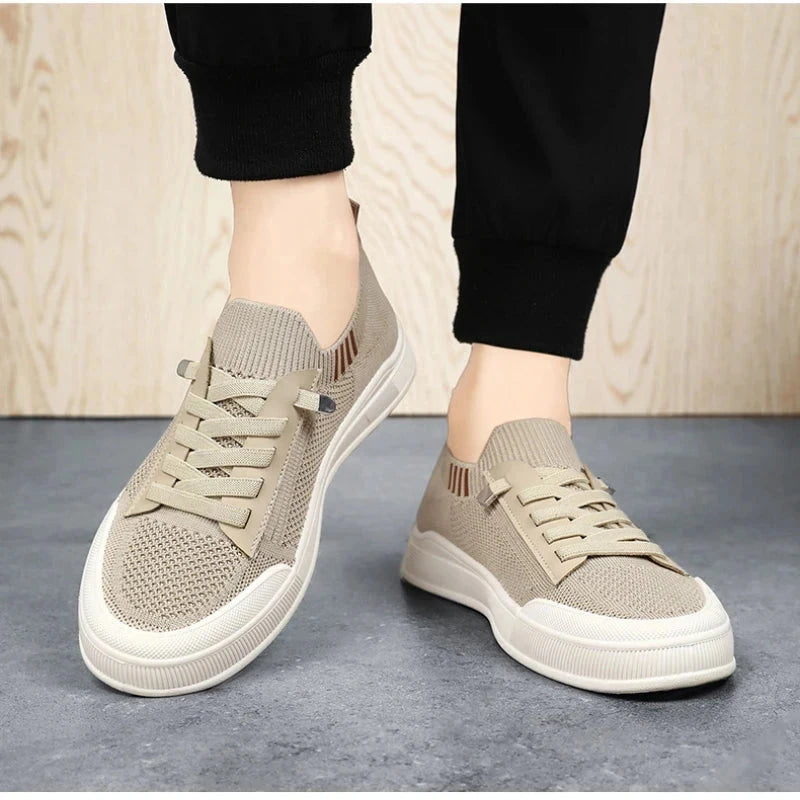 Lorenzi Casuals – Men’s Knit Sneakers Lorenzi Casuals – Men’s Knit Sneakers Shoes Field 