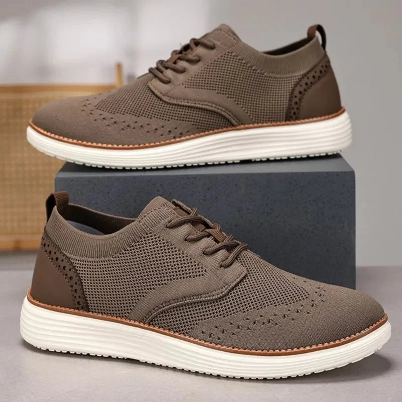 Lourdan – Men’s Casual Sneakers Lourdan – Men’s Casual Sneakers Shoes Field Brown EU 39 / US 6 / UK-AU 5.5 