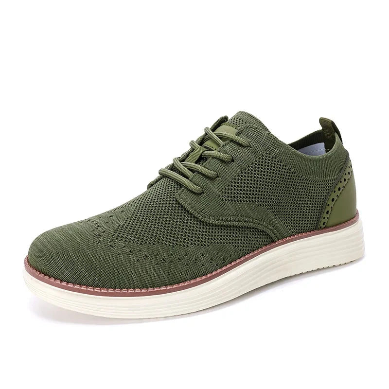 Lourdan – Men’s Casual Sneakers Lourdan – Men’s Casual Sneakers Shoes Field Green EU 39 / US 6 / UK-AU 5.5 