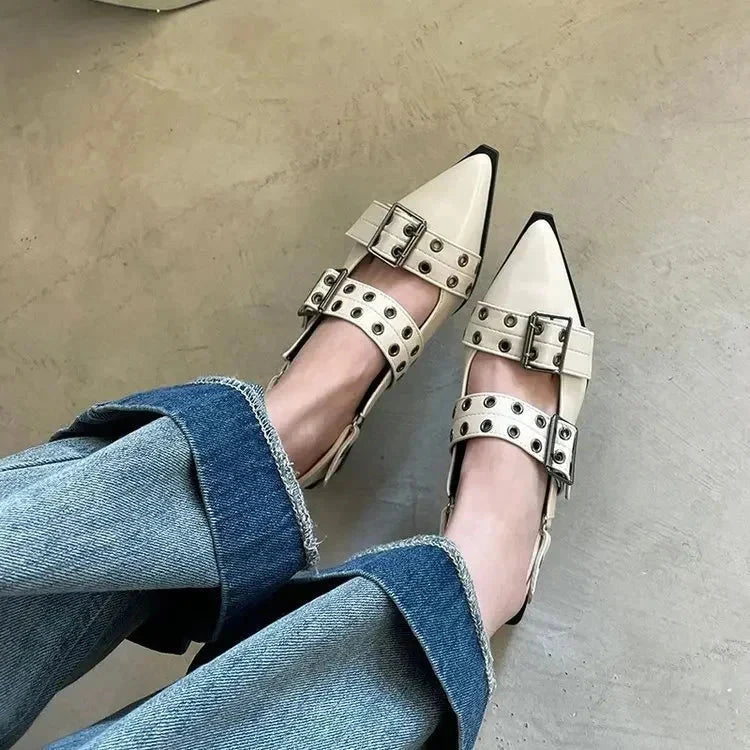 Mary Jane Rebel Chic Leather Mary Jane Rebel Chic Leather Shoes Field 