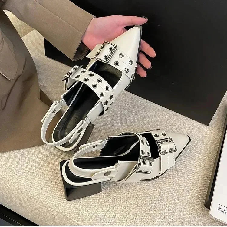 Mary Jane Rebel Chic Leather Mary Jane Rebel Chic Leather Shoes Field 