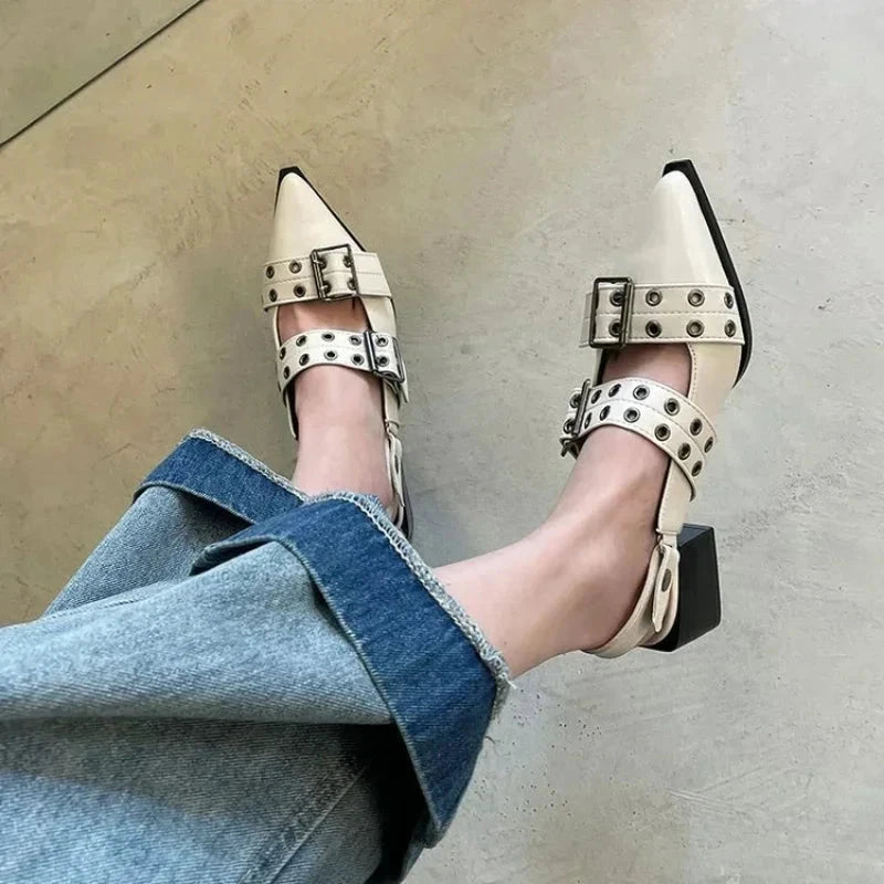 Mary Jane Rebel Chic Leather Mary Jane Rebel Chic Leather Shoes Field 