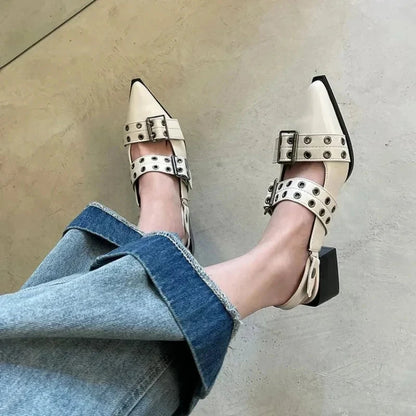 Mary Jane Rebel Chic Leather Mary Jane Rebel Chic Leather Shoes Field 