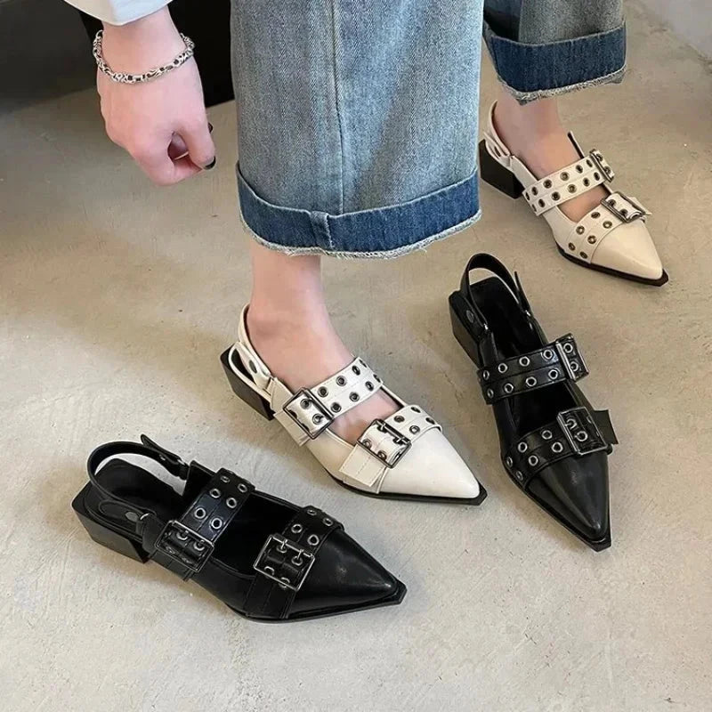 Mary Jane Rebel Chic Leather Mary Jane Rebel Chic Leather Shoes Field 