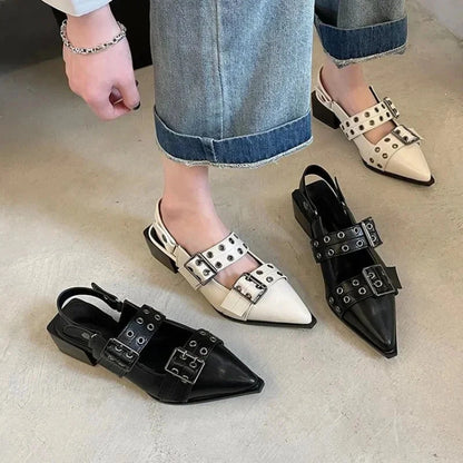 Mary Jane Rebel Chic Leather Mary Jane Rebel Chic Leather Shoes Field 