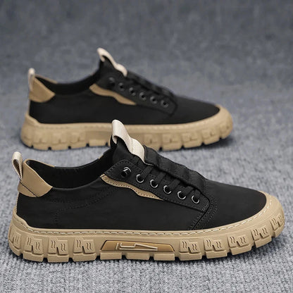 Men Casual Shoes Breathable Ice Silk Canvas Shoes Loafers Sneakers Outdoor Comfort Slip on Flat Vulacnized Shoes Shoes Field black 43 