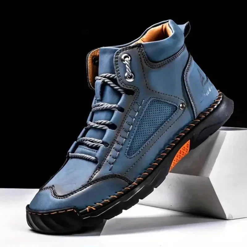 Men's Comfortable Handmade Leather Boots Orena Men's Comfortable Handmade Leather Boots Orena Shoes Field 