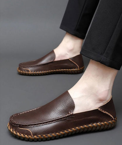 Men's Leather Moccasins - Luxe Bellagio Men's Leather Moccasins - Luxe Bellagio Shoes Field 