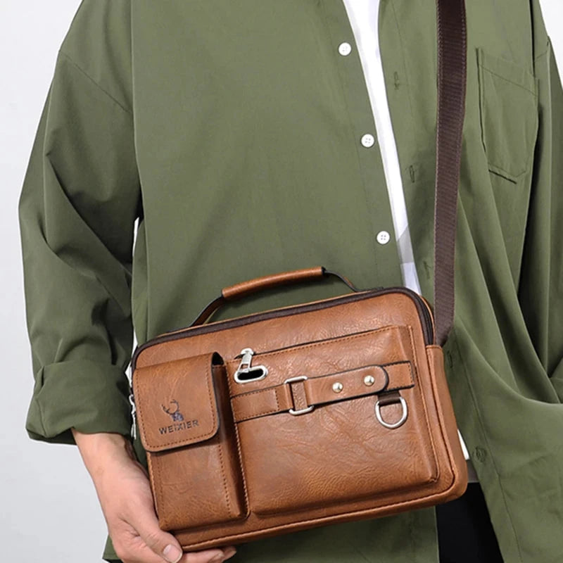 Montclair – Men’s Vintage Leather Bag Montclair – Men’s Vintage Leather Bag Shoes Field 