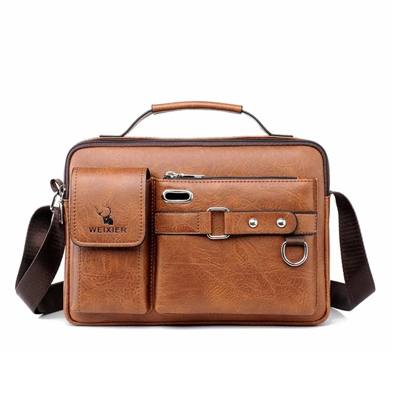 Montclair – Men’s Vintage Leather Bag Montclair – Men’s Vintage Leather Bag Shoes Field Light brown 