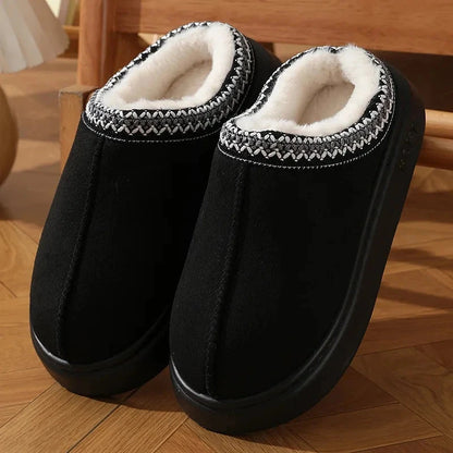 Plush Women's Slippers – FluffySoft Plush Women's Slippers – FluffySoft Shoes Field Black EU 40-41 / US 8-9 / UK-AU 6-7 